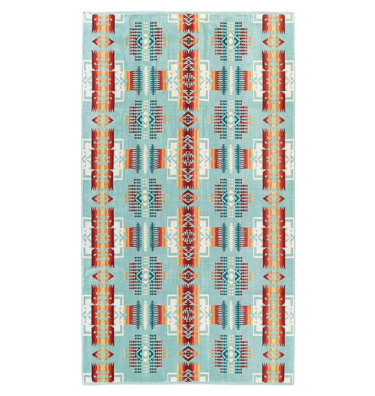 Pendleton---Chief-Joseph-Spa-Towel---Aqua-1