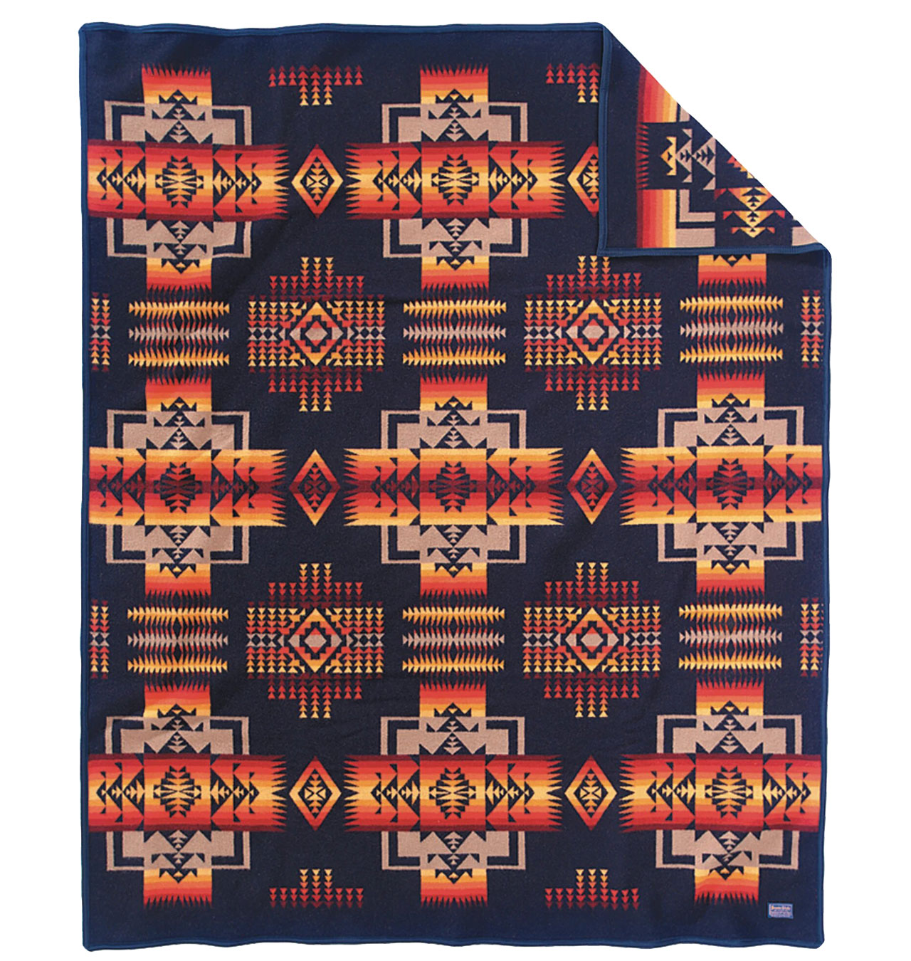 Pendleton - Chief Joseph Wool Blanket - Indigo