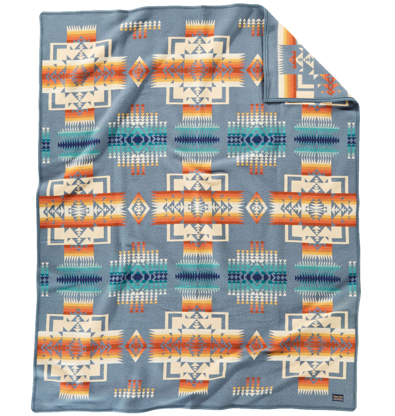 Pendleton---Chief-Joseph-Wool-Blanket---Slate-1