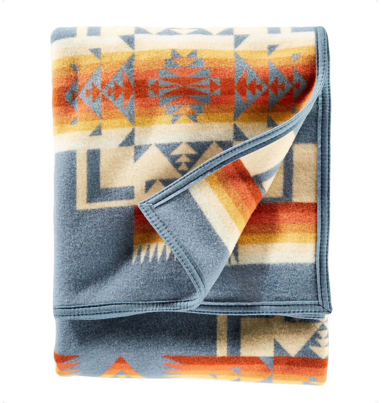 Pendleton Chief Joseph Wool Blanket Slate Pendleton Chief Joseph Wool Blanket Slate