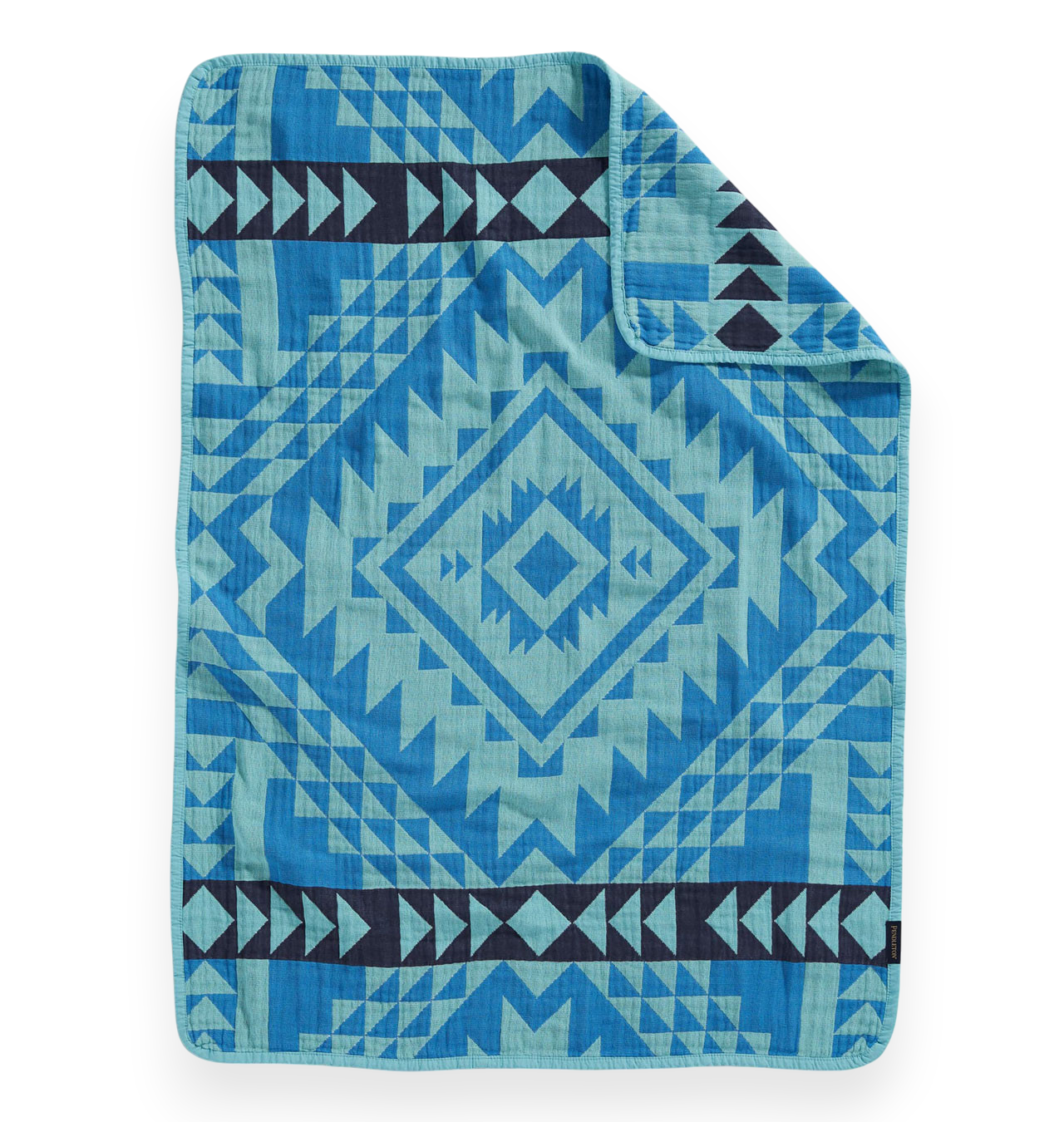 Pendleton - Cotton Woven Baby Blanket - Smith Rock / Ocean
