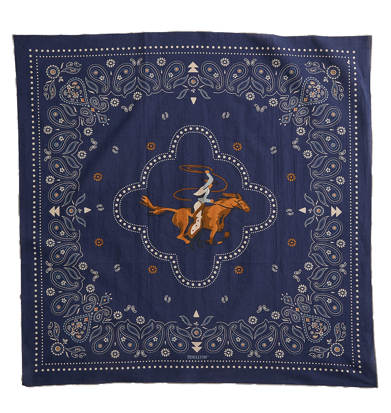 Pendleton---Cowboy-Bandana---Blue