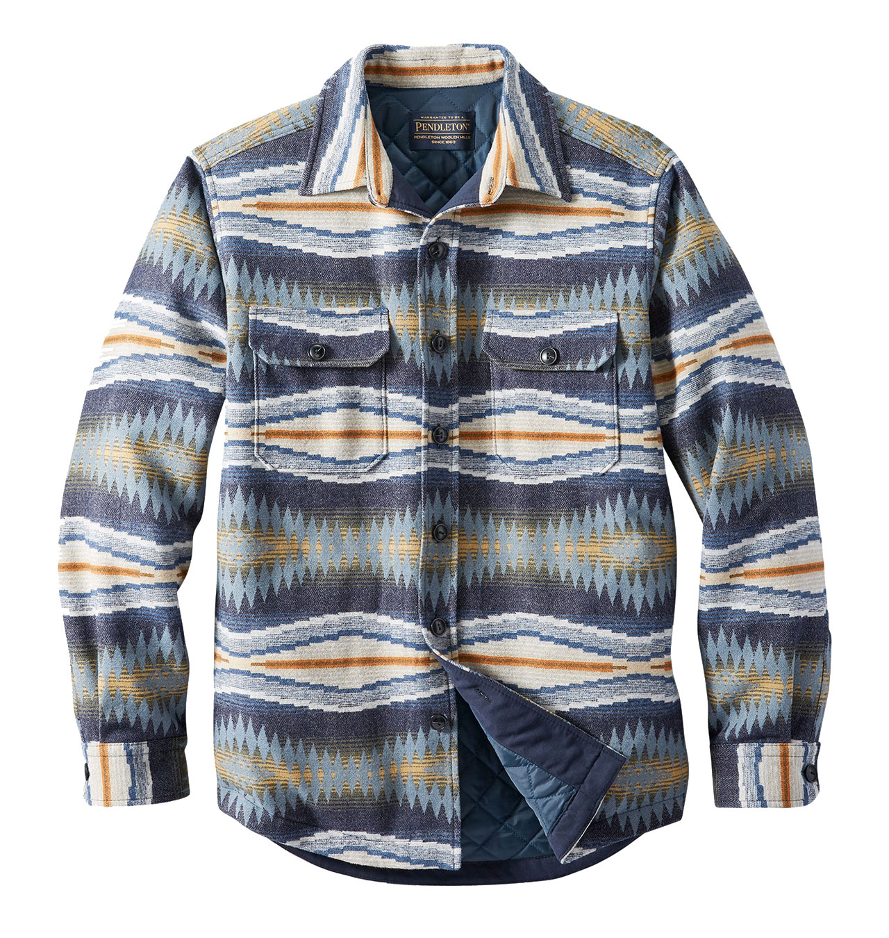 Pendleton Womens Quilted Shirt Jacket 