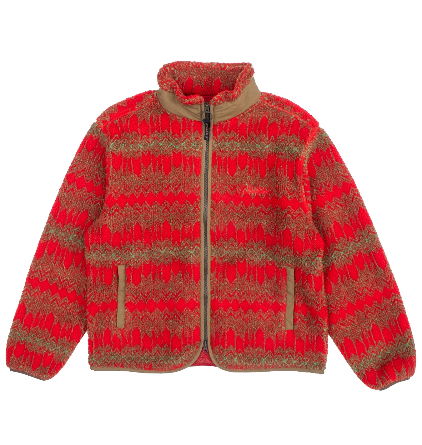 Pendleton---Jacquard-Fleece-Jacket---Sky-Walkers-Red-1