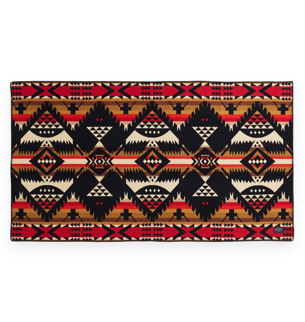 Pendleton - Jacquard Saddle Blanket - Nehalem Black