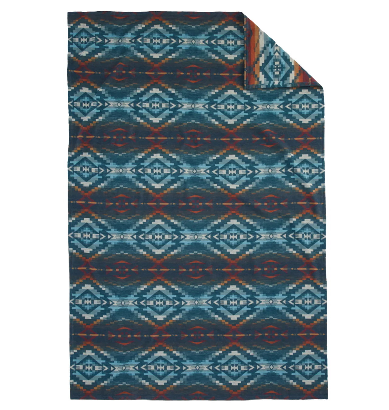 Pendleton---Jacquard-Twin-Blanket-Carico-Lake---Marine