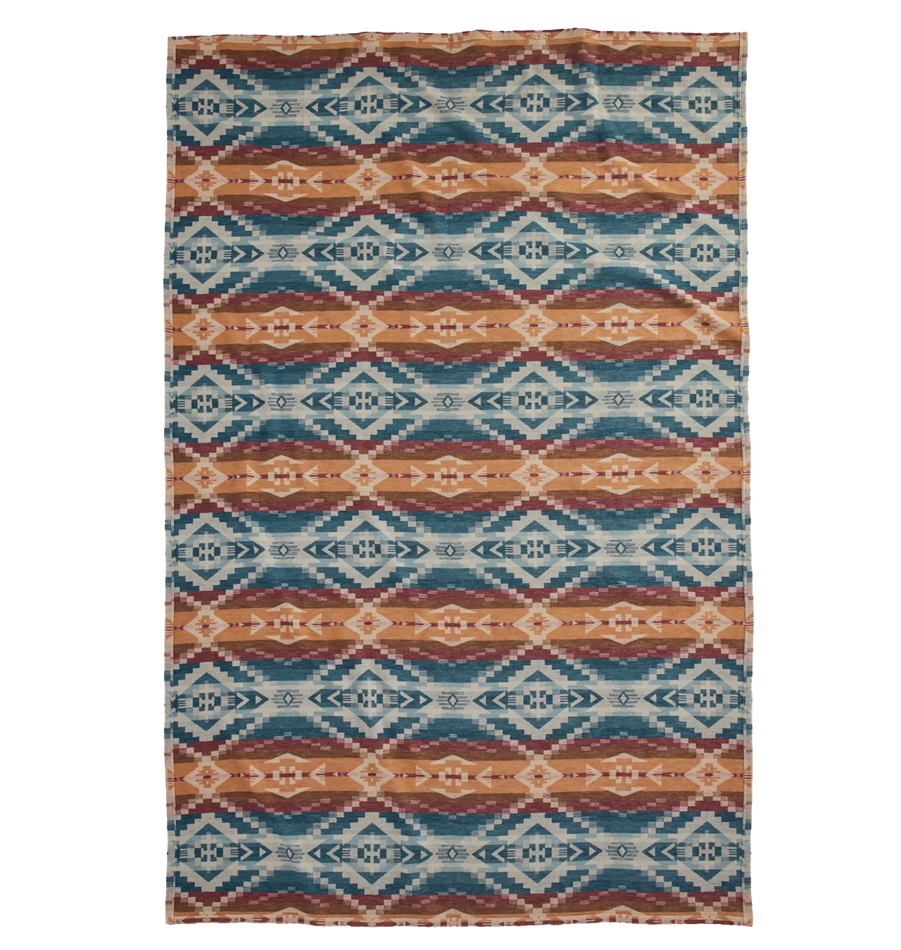 Pendleton - Jacquard Twin Cotton Blanket Carico Lake - Sandshell