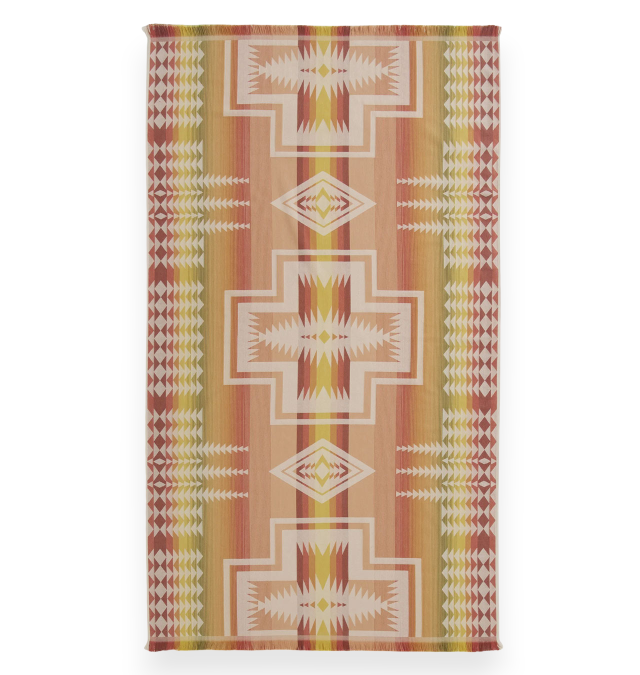 Pendleton---Lightweight-Sunseeker-Towel---Harding-Coral