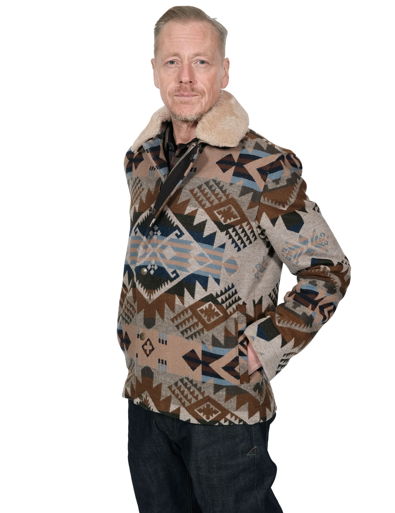 pendleton blanket jacket