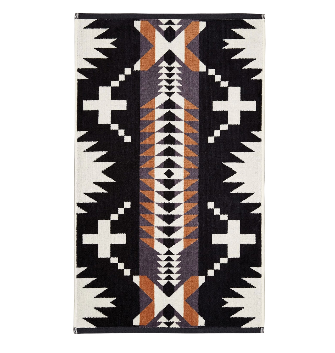 Pendleton - 3 Piece Towel Set - Spider Rock Black / White