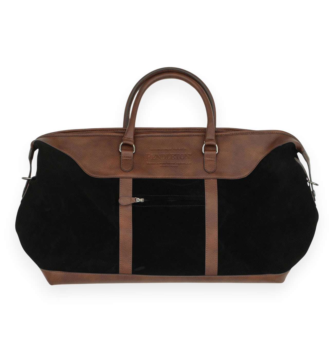 Pendleton---Suede-Weekend-Bag---Black1