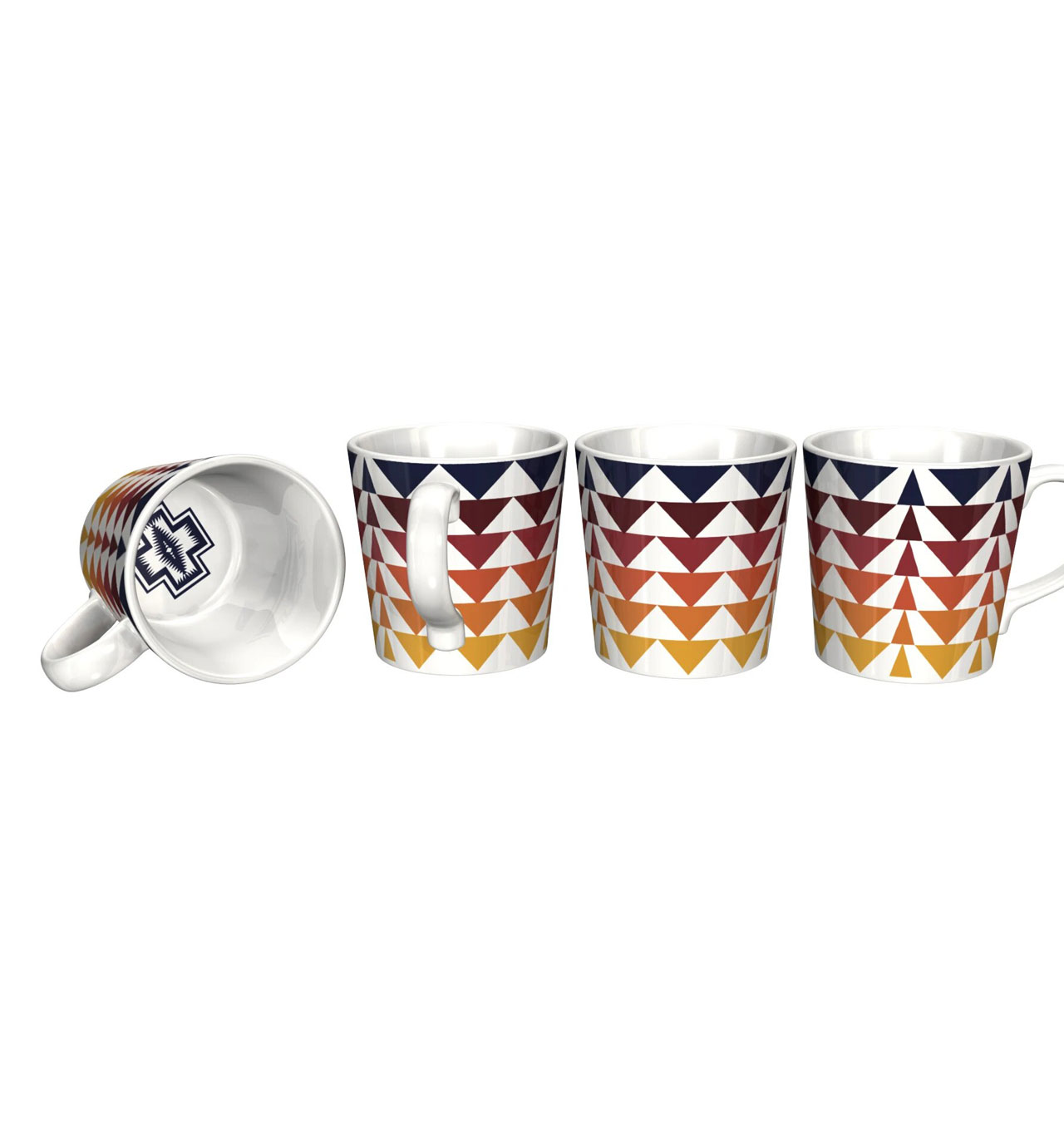 Pendleton - Tapered 12oz Mug Set of 4 - Harding