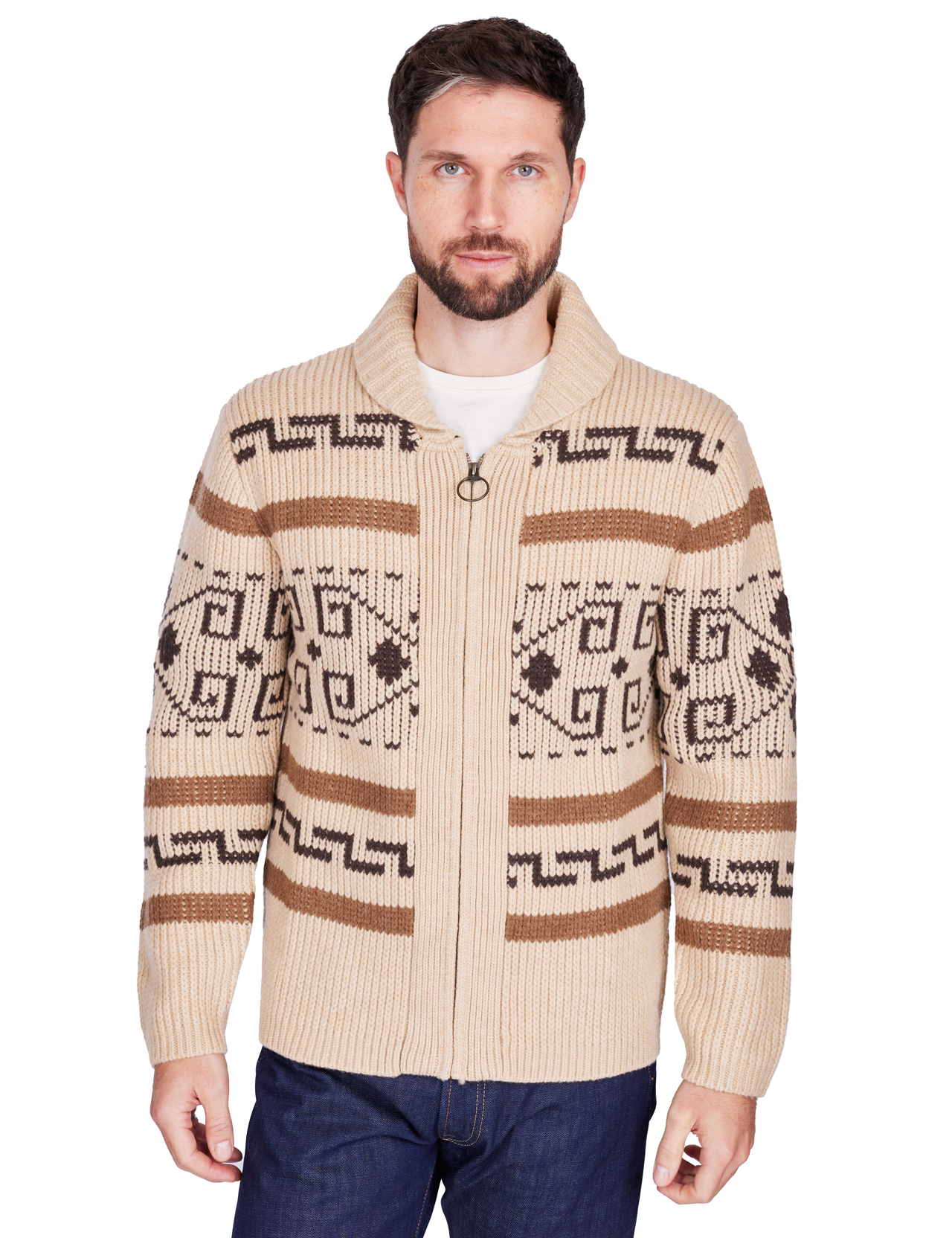 Pendleton---The-Original-Westerley-Cardigan---Tan-Brown--1