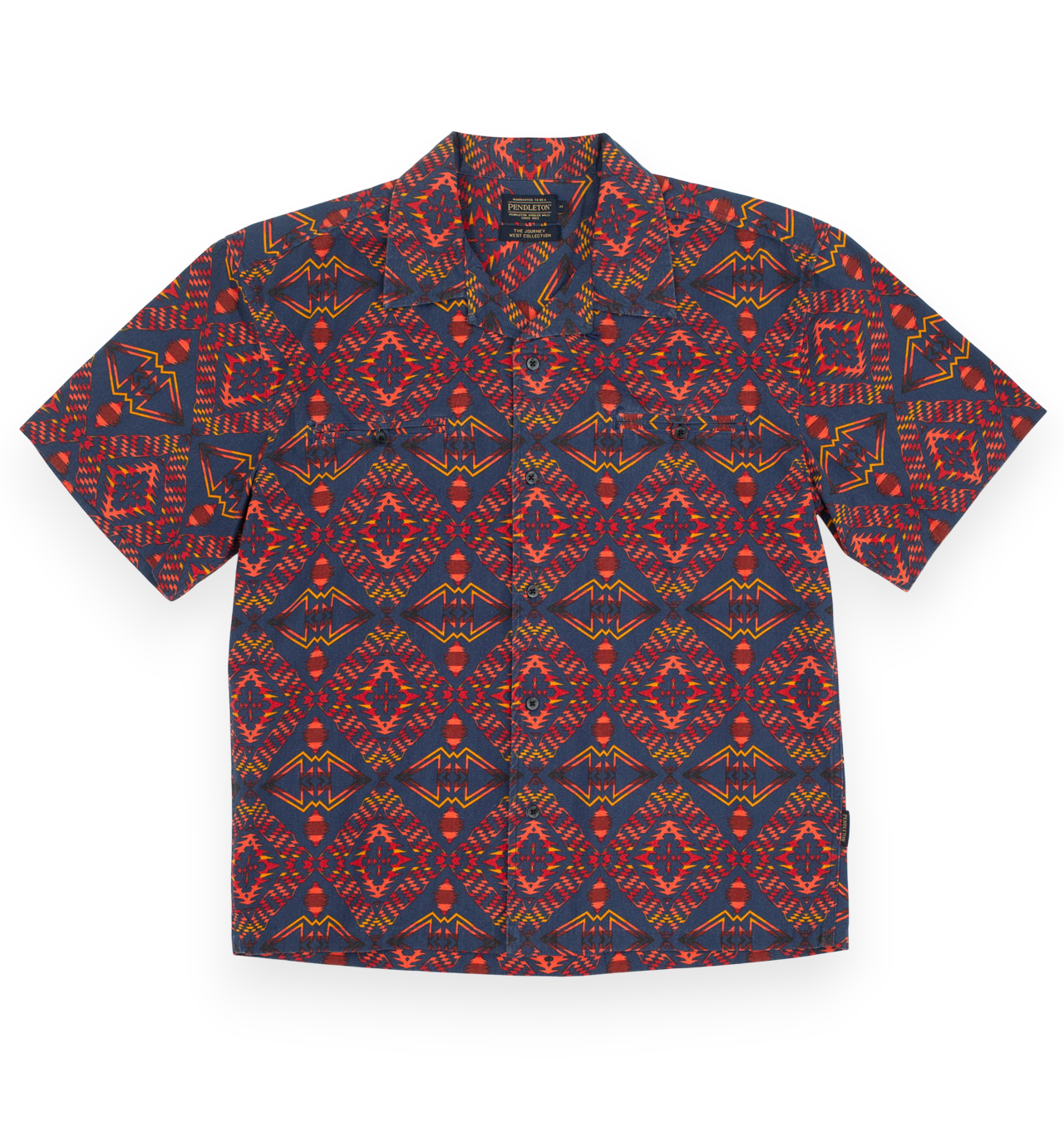 Pendleton - Two Pocket Camp Shirt - Thunder Earthquake Navy