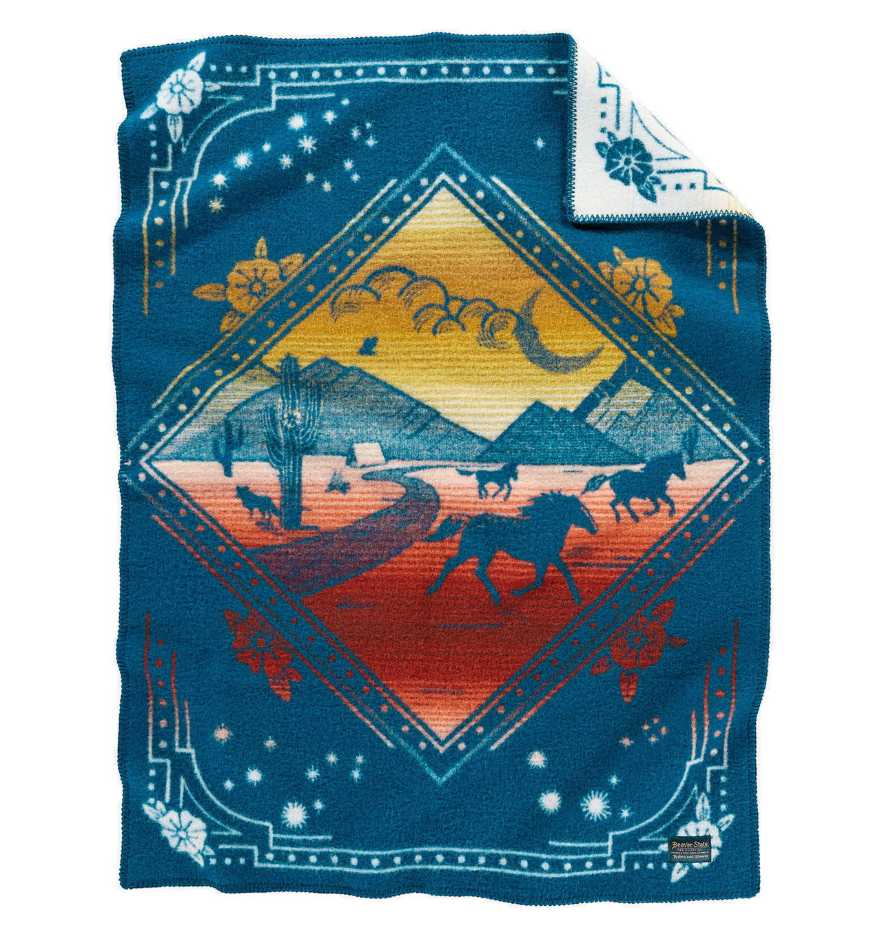Pendleton - Wind Riders Muchacho Blanket - Blue