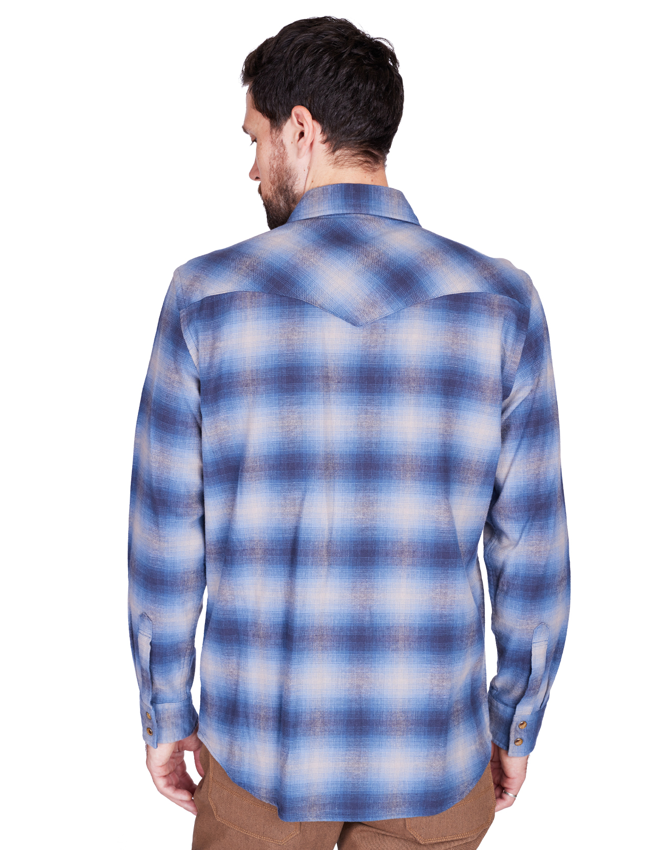 WIND AND SEA Ombre Plaid Nel Shirt サイズL WIND AND SEA Ombre Plaid Nel Shirt サイズL - メルカリ