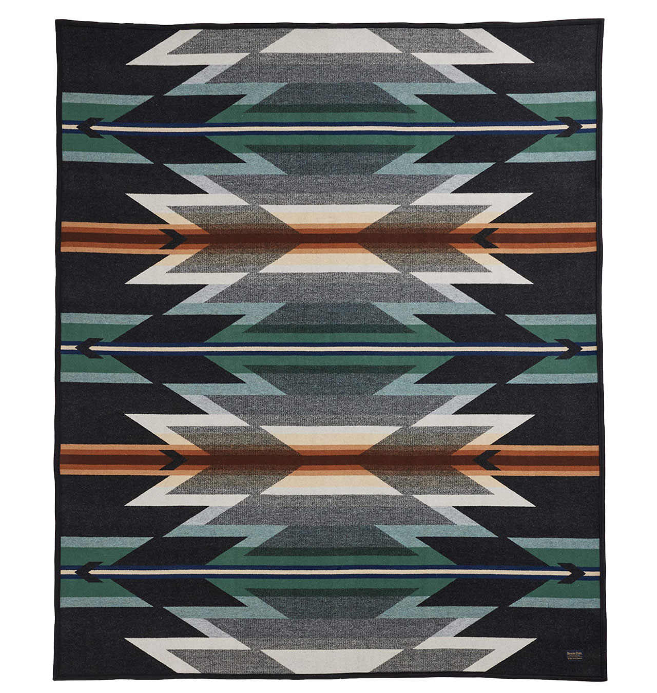 Pendleton - Wyeth Trail Oxford Napped Wool Blanket