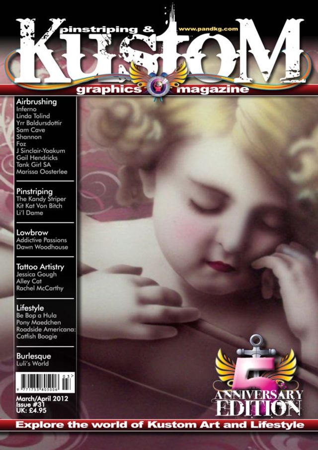 Pinstriping & Kustom Graphics Magazine # 031