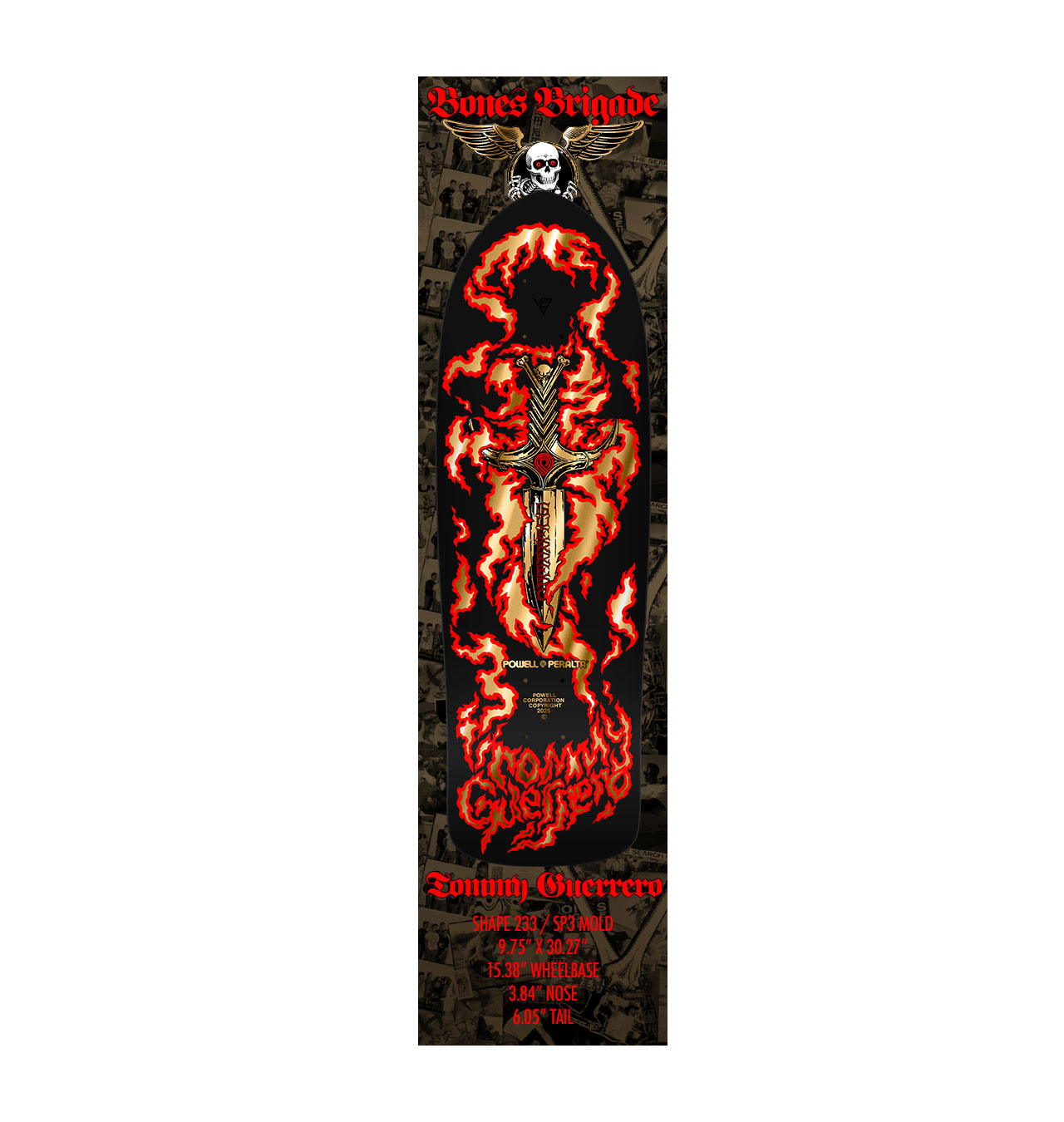 Powell Peralta - Bones Brigade Series 16 Tommy Guerrero Flaming Dagger