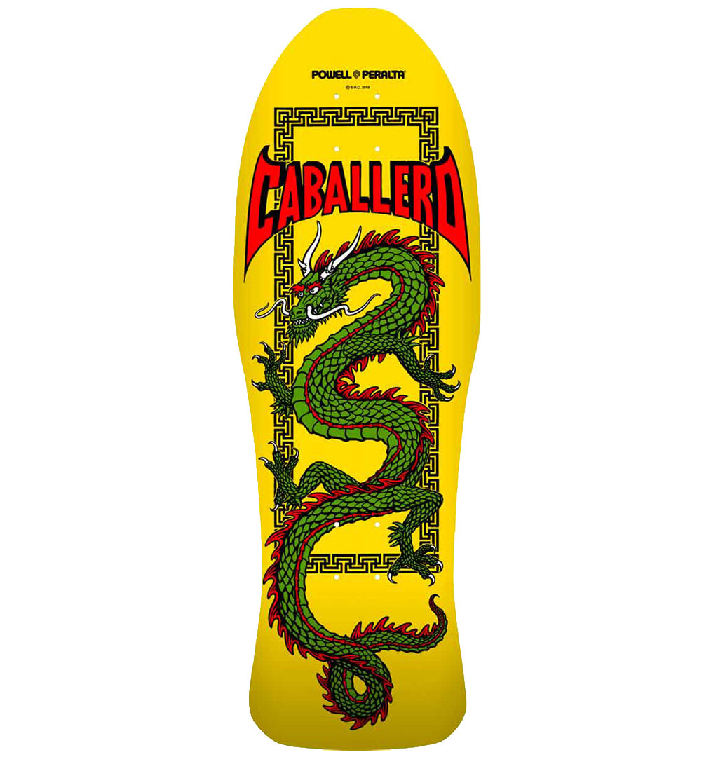 Powell-Peralta---Steve-Caballero-Chinese-Dragon-Skateboard-Deck-Yellow---10