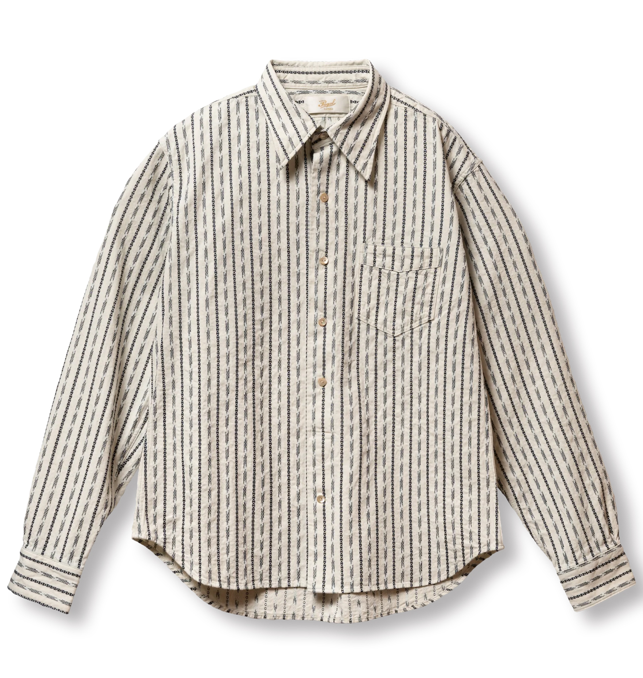 Prequel Garments - Classic Long Point Shirt - Stripe