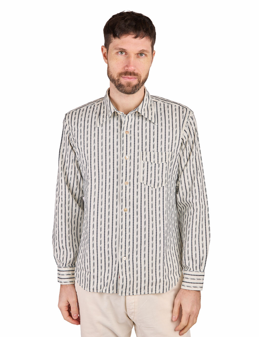 Prequel-Garments---Classic-Long-Point-Shirt---Stripe-11