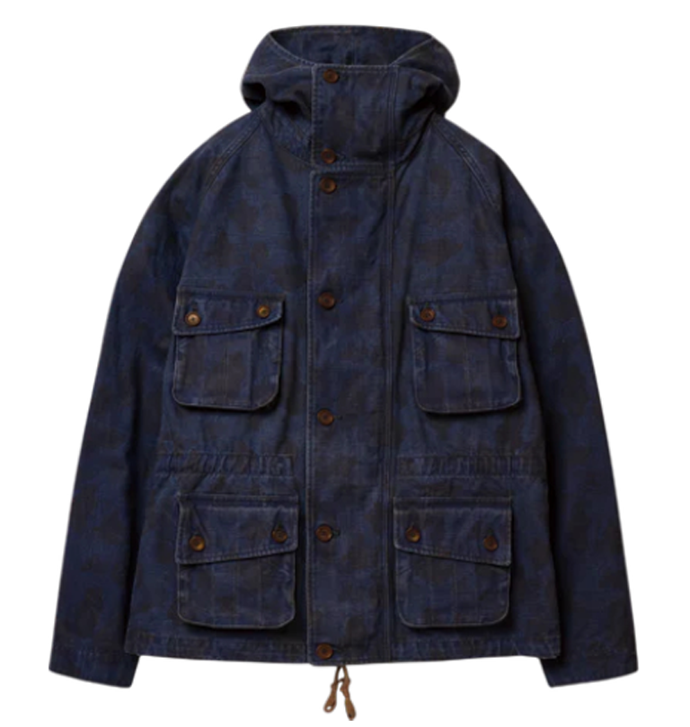 Prequel Garments - Combat Hooded Jacket - Indigo