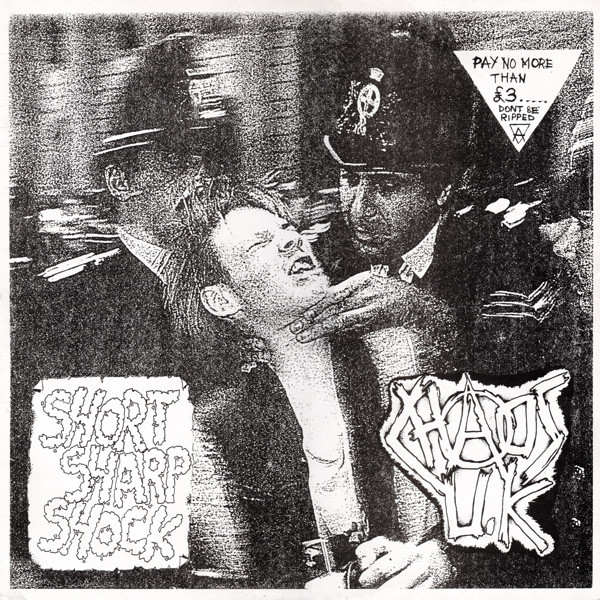 Chaos U.K. - Short Sharp Shock - LP