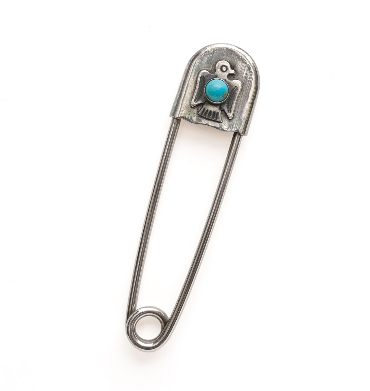 Red Rabbit - XL Thunderbird Safety Pin Keychain