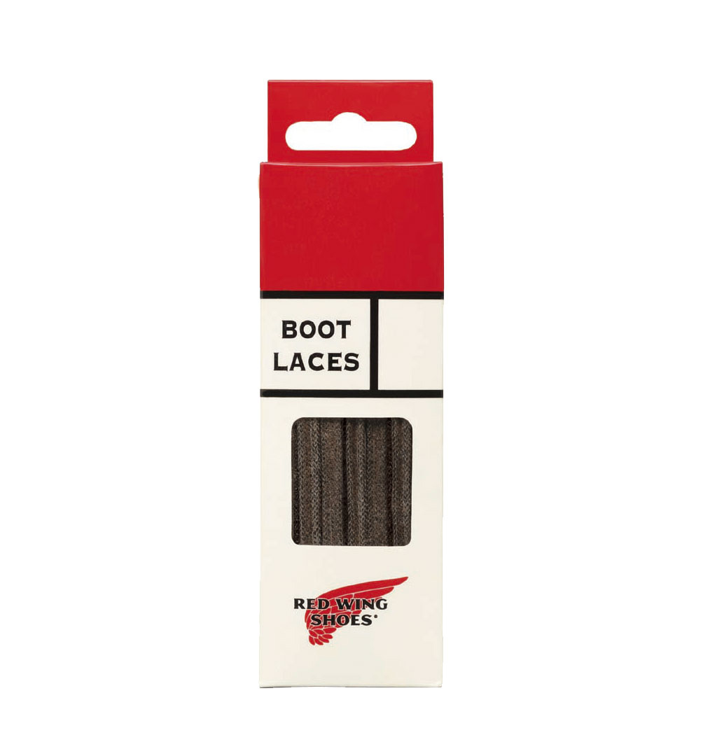 Red-Wing---32-Inch-Flat-Waxed-Lace---Brown