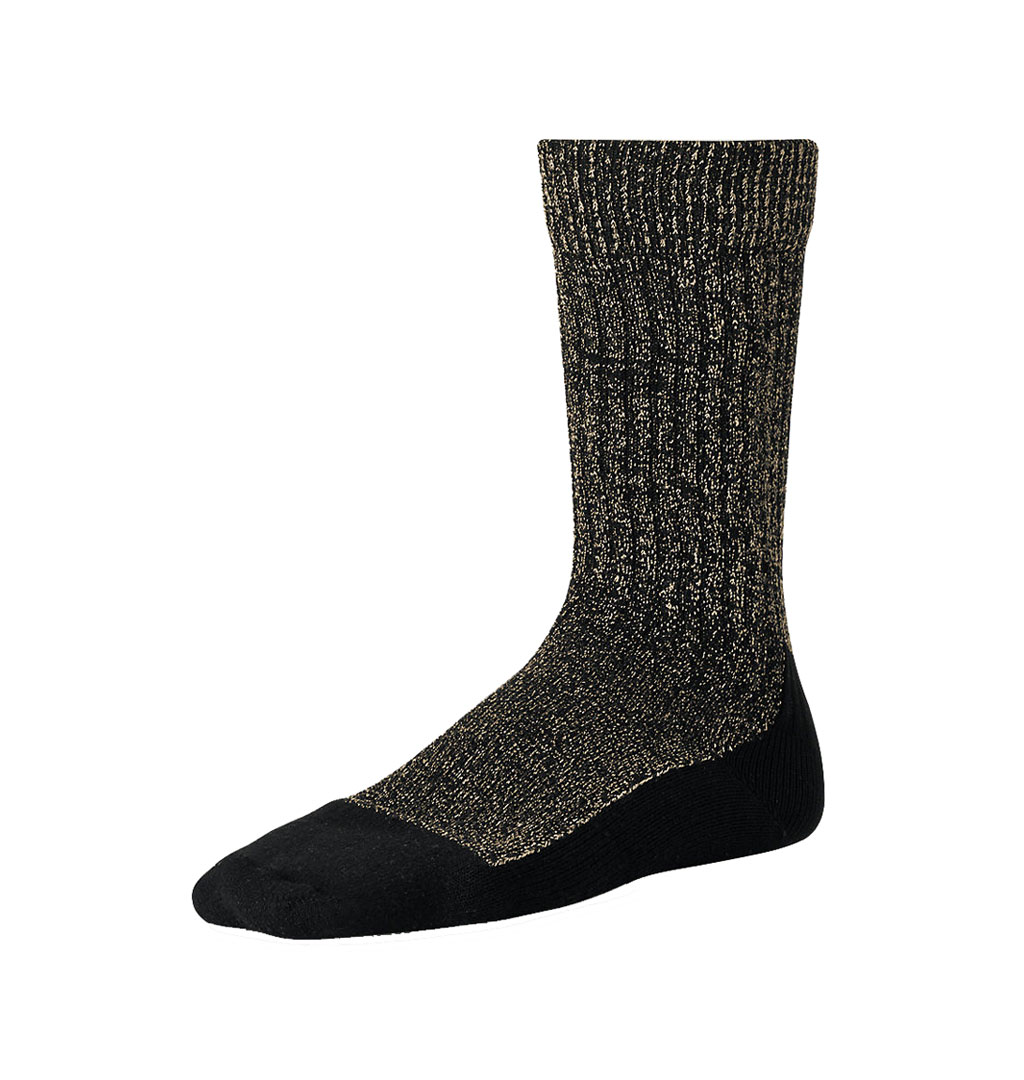 Red Wing - 97642 Deep Toe Capped Wool Sock - Black/Khaki