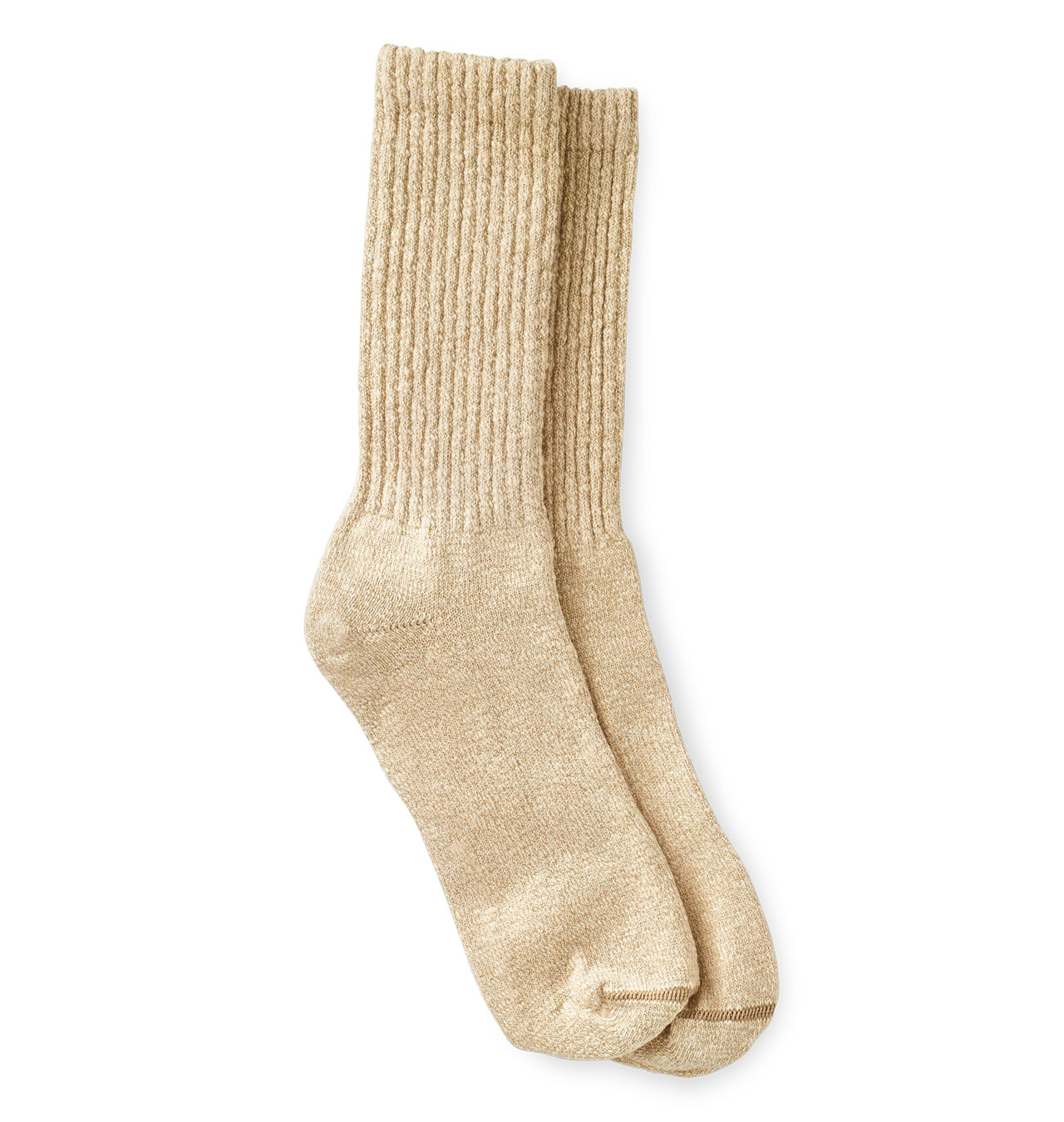 Red Wing Cotton Ragg Crew Sock Cream Coffee