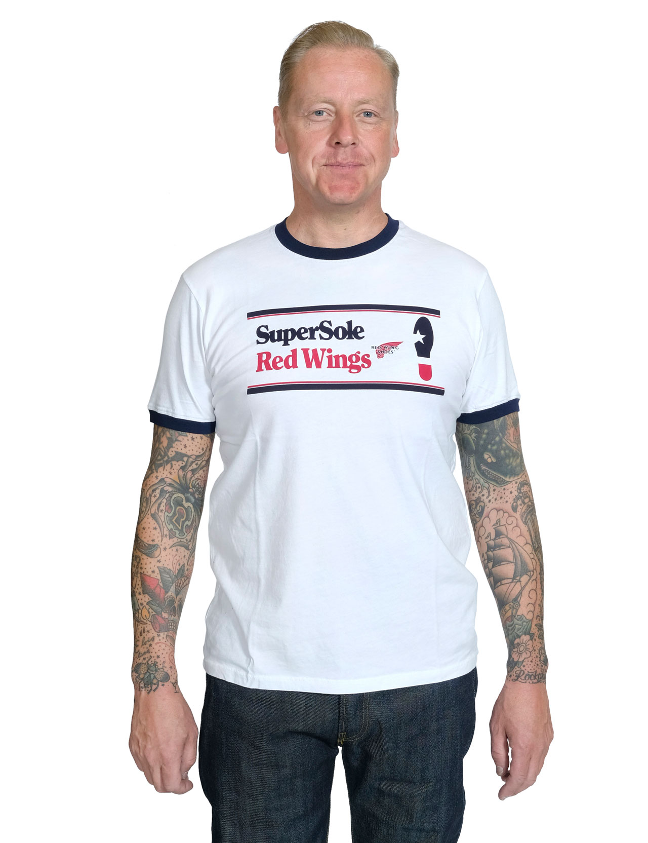 Red Wing - Red Wing Supersole Ringer T-shirt