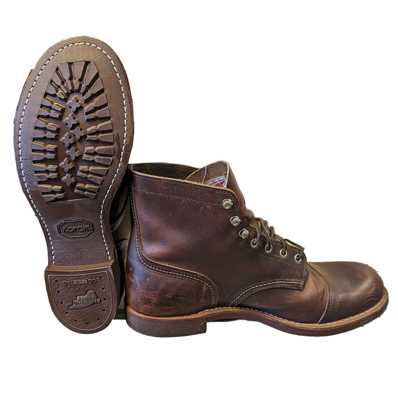 Red Wing Shoe Repair Iron Ranger Deluxe Resole1