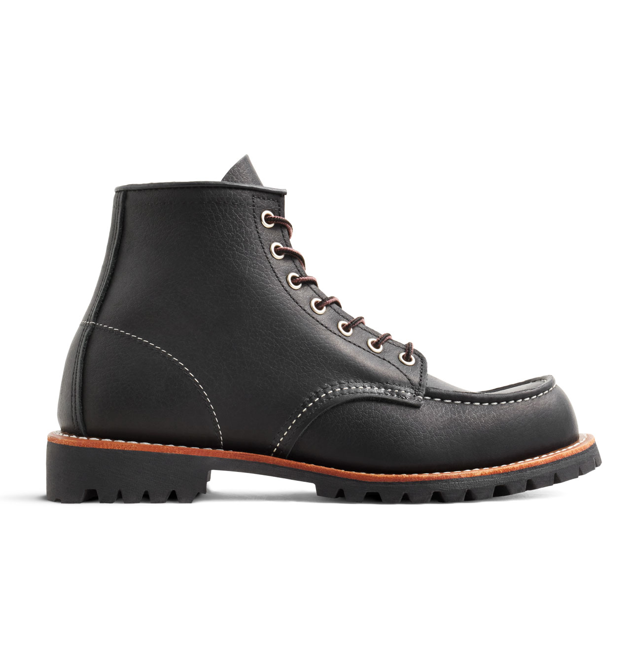 Red Wing Shoes 2949 6-Inch Roughneck Moc Toe - Oil Slick Black