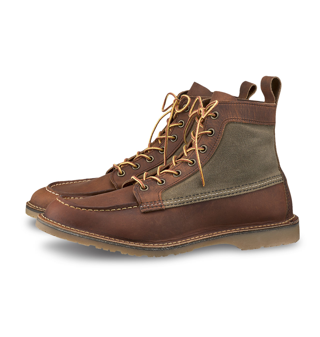 red wing weekender canvas moc 3335