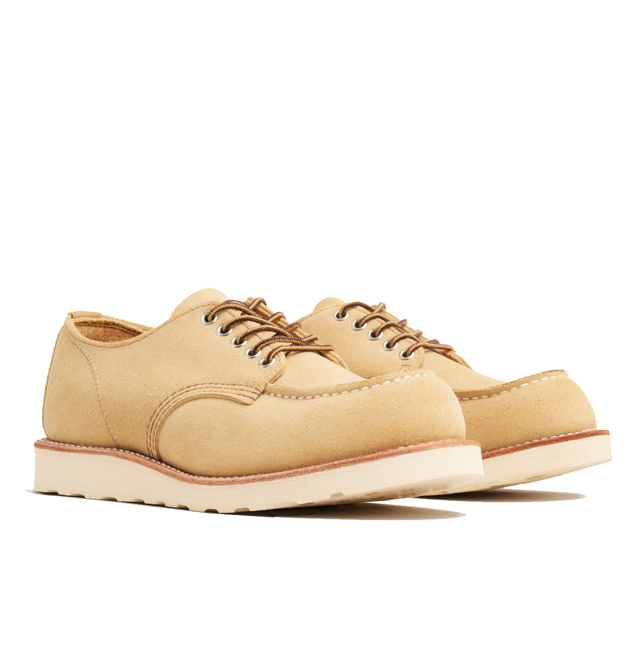 Red Wing 8103 Oxford Men's Shoes Moc Toe Brown Size US9 27cm
