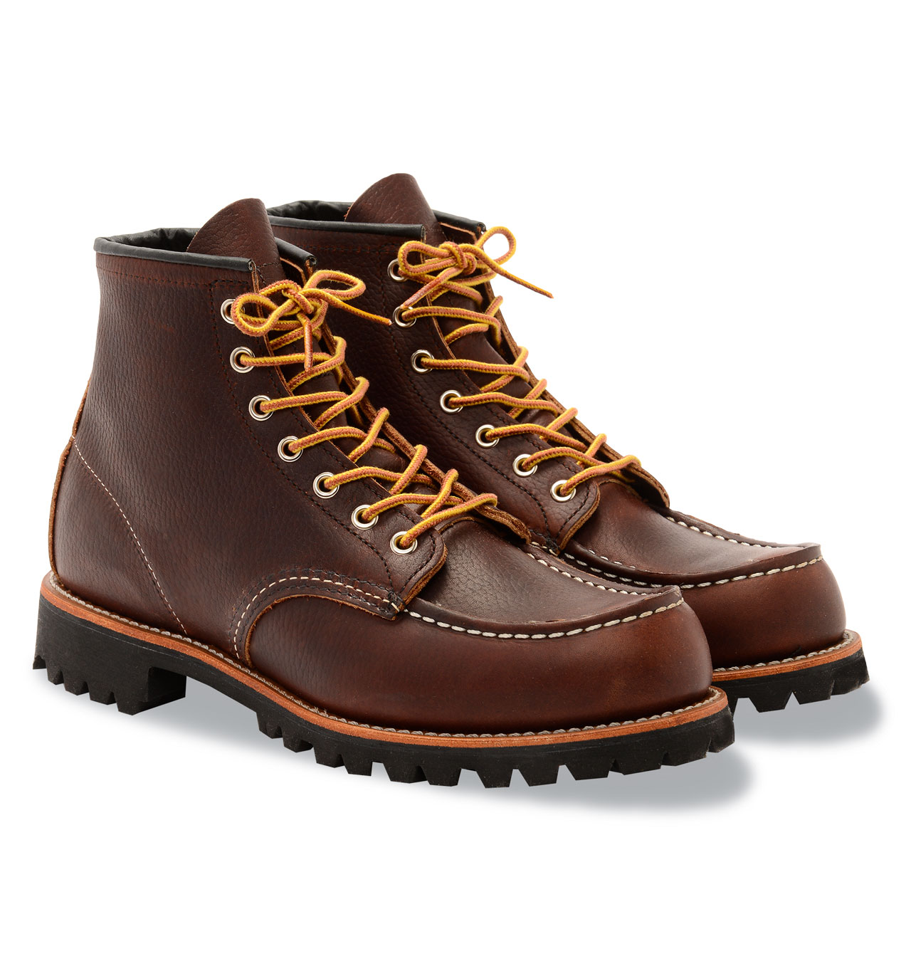 Red Wing Shoes 8146 6-Inch Roughneck Moc Toe - Briar Oil-Slick