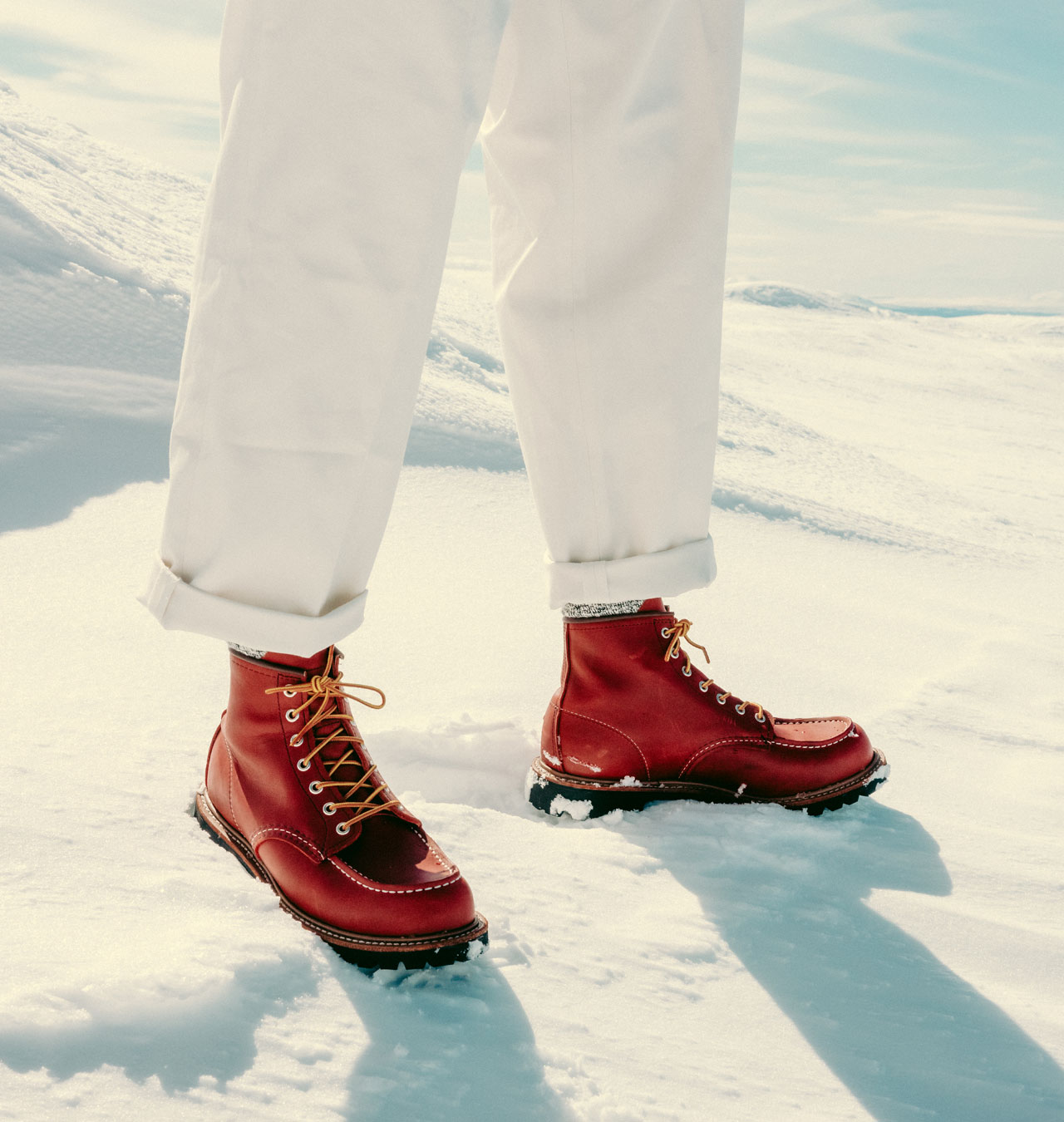 Red Wing Shoes 8209 6-Inch Norway Moc Toe Boot - Oro-Russet Portage LI