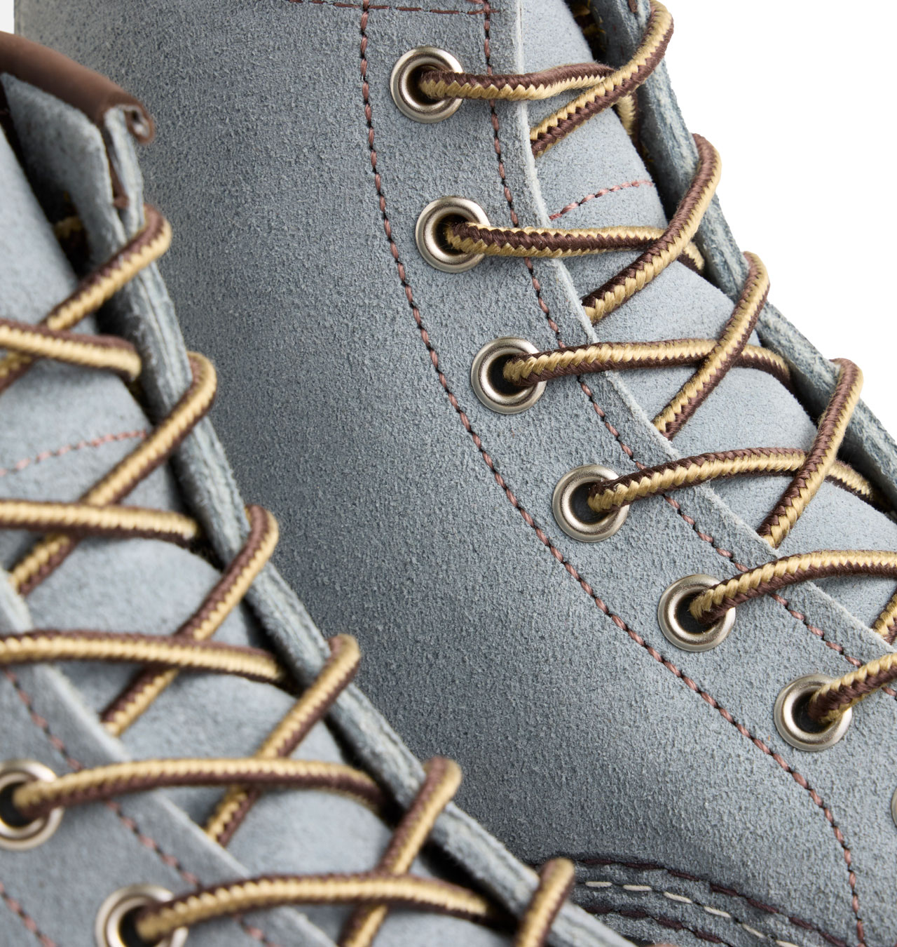 Red Wing Shoes 8800 6-inch Classic Moc Toe Boots - Dusty Blue Abilene