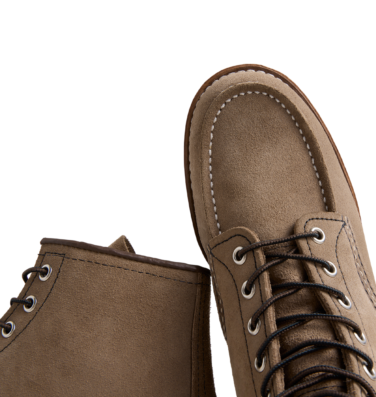Red Wing Shoes 8838 6-inch Classic Moc Toe Boots - Sandstone Mohave