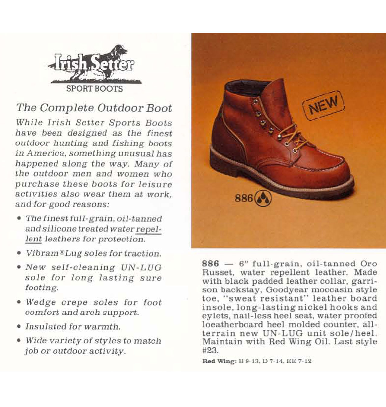 red wing oro russet portage leather