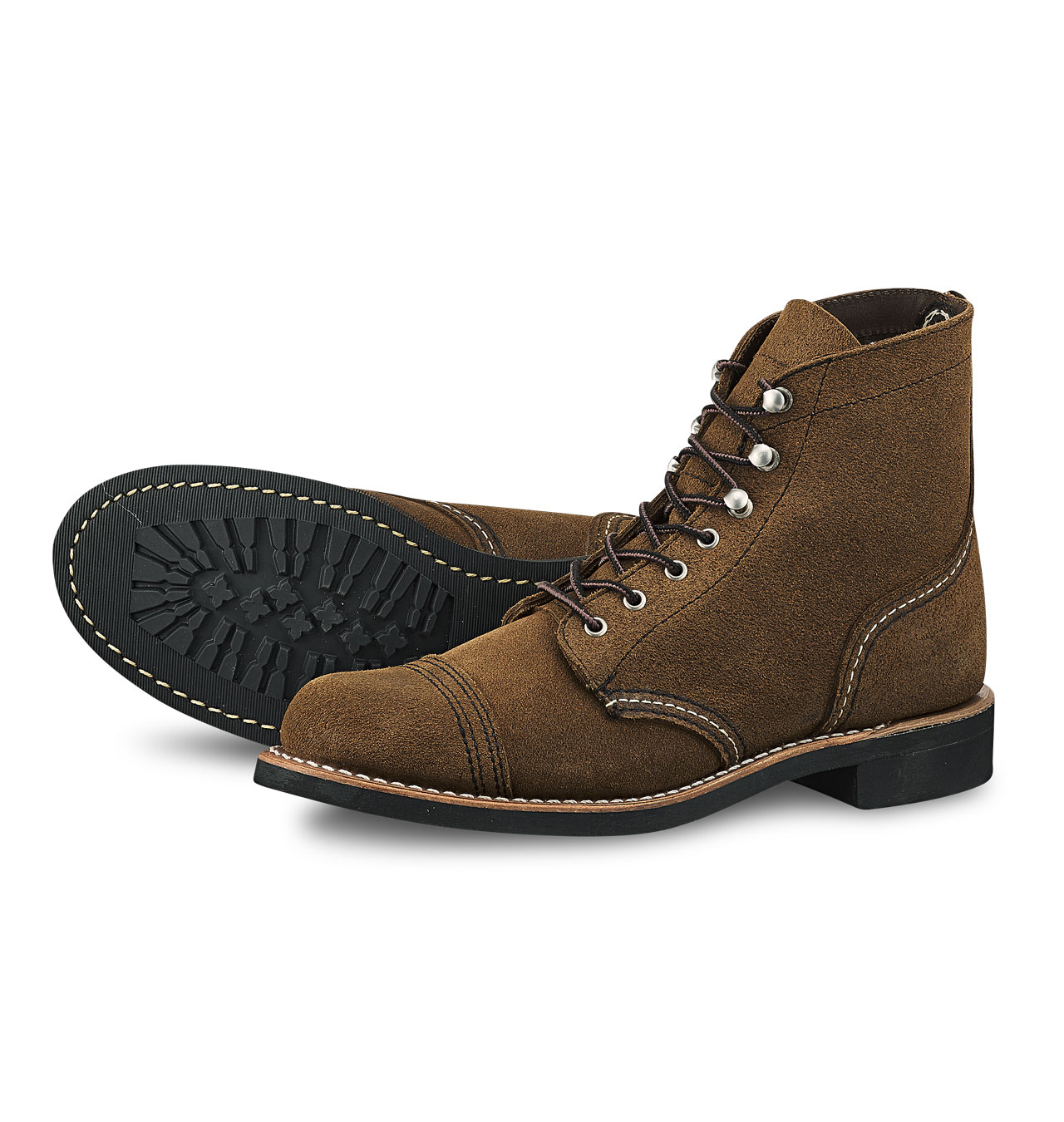 Red Wing Shoes Woman 3364 Iron Ranger - Clove Acampo Leather