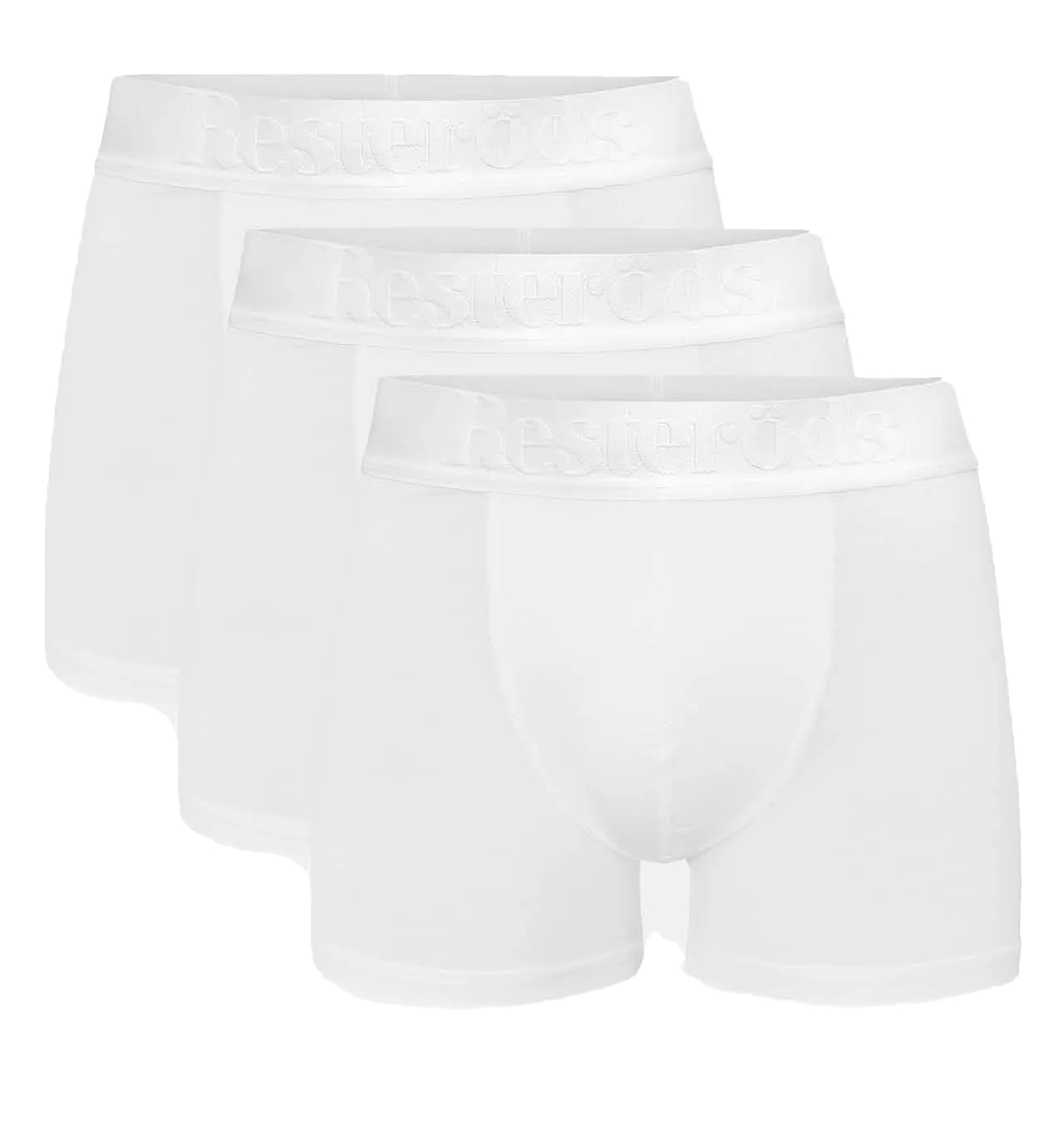 Resteröds - Boxer Bamboo 3-Pack - White