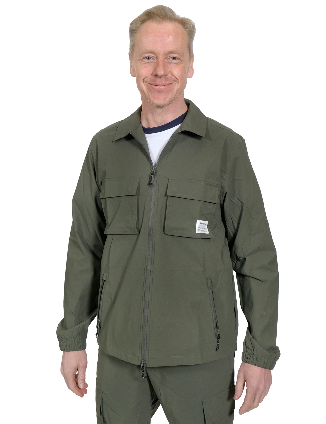 Resteröds - Cargo Overshirt Lightweight - Army