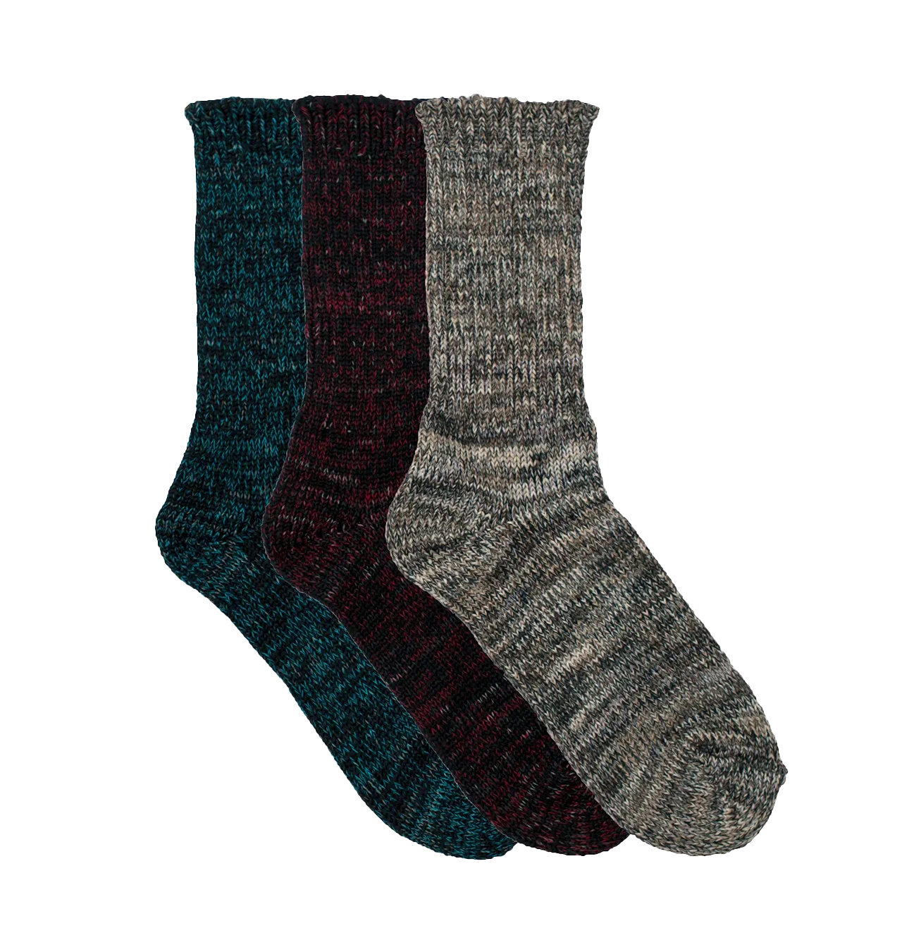 Resterods---Cozy-Ragg-Socks-3-Pack-(Mix99)---Mixed-Colors--1