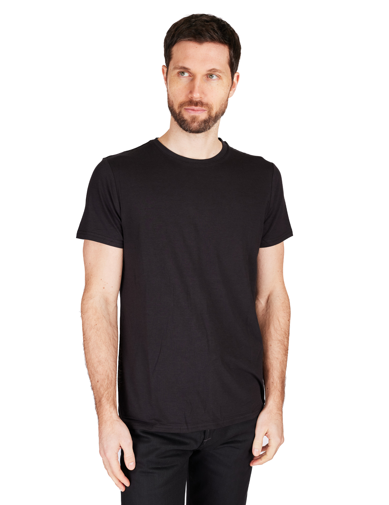 Resteröds - Jimmy Tee Bamboo T-Shirt - Black