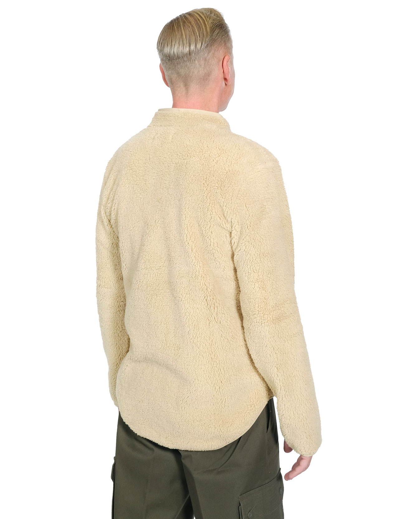 tan zip up jacket