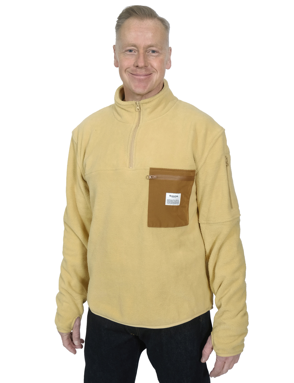 Resteröds - Pullover Recycled - Light Camel