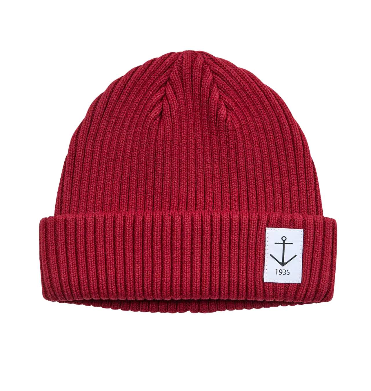 Resteröds - Smula Anchor Beanie - Burgundy